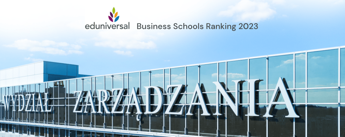 The Faculty of Management is ranked 2nd among the best business schools in Eastern Europe! 