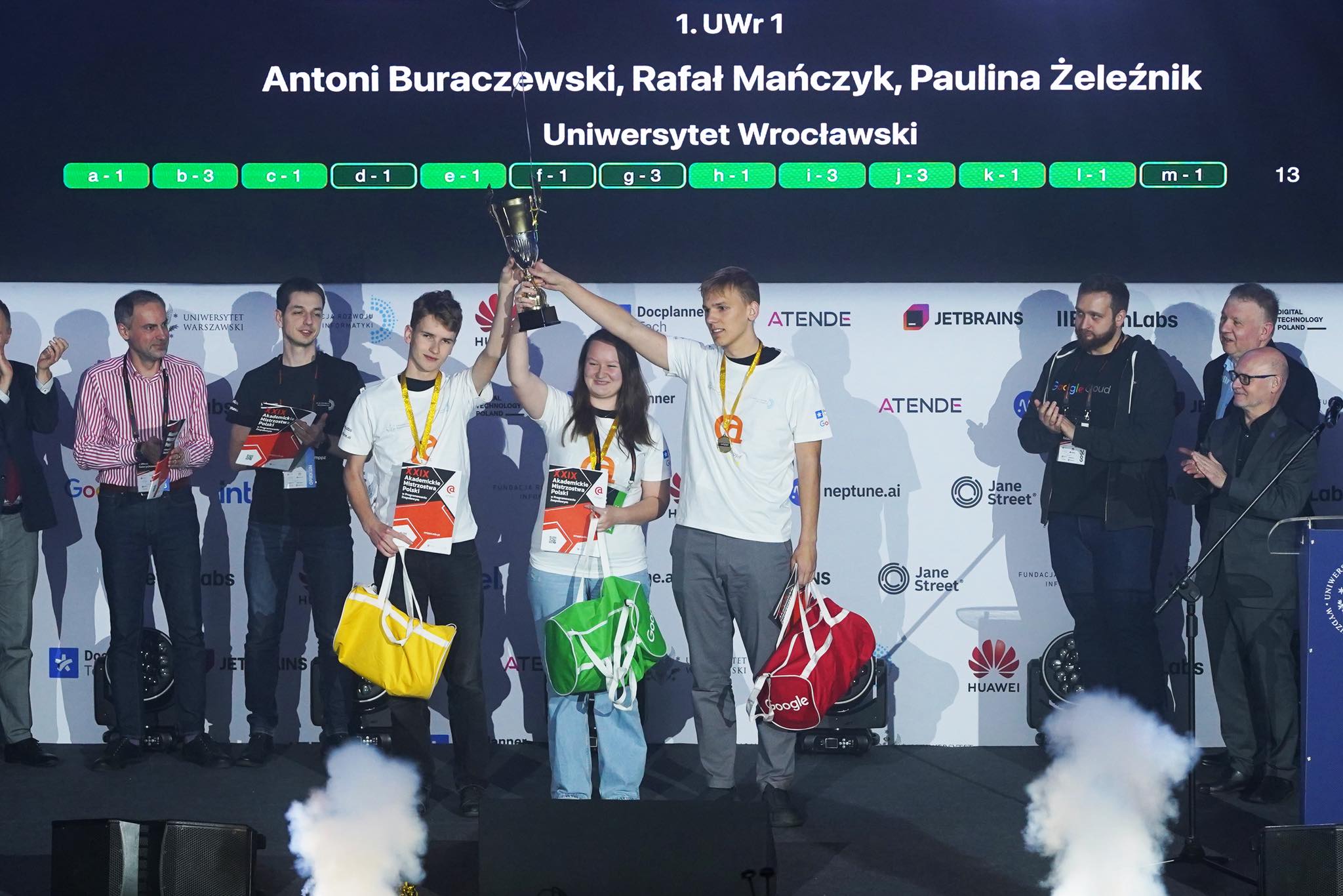 Akademickie Mistrzostwa Polski w Programowaniu zawitały na Wydziale Zarządzania UW