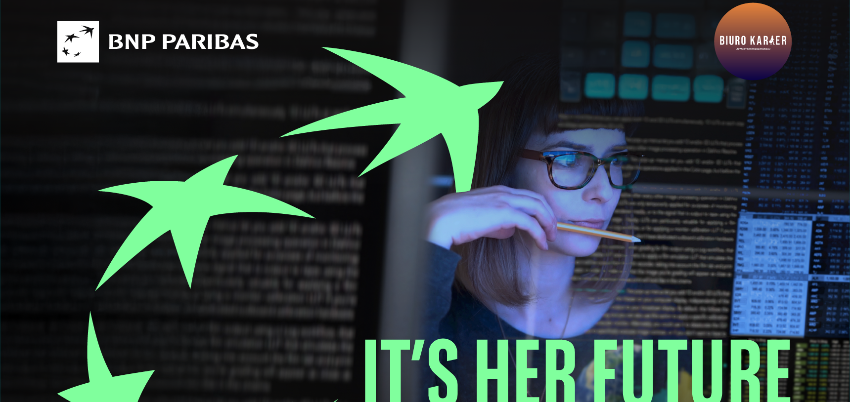 IT’s Her Future – kobiety w technologiach: program rozwojowy BNP Paribas i Uniwersytetu Warszawskiego