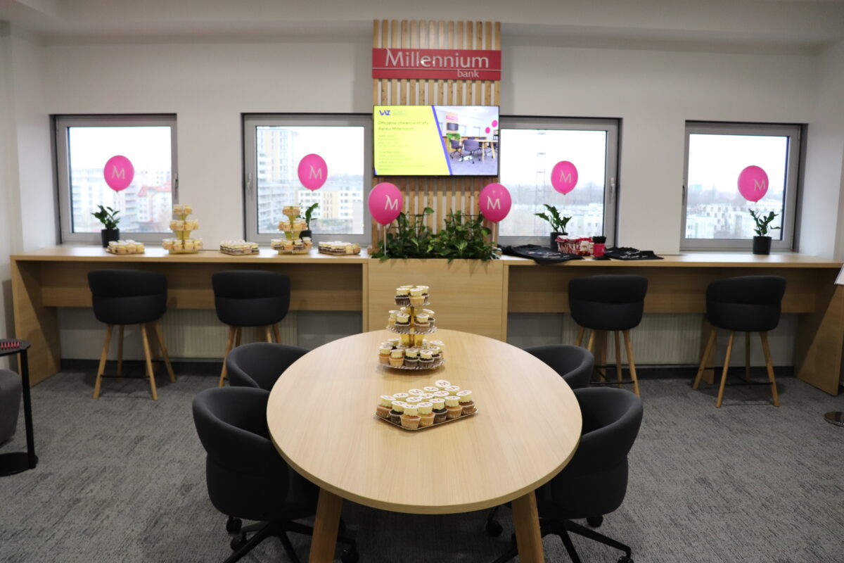 Otwarcie Strefy Banku Millennium na Wydziale Zarządzania UW – nowa przestrzeń dla rozwoju studentów