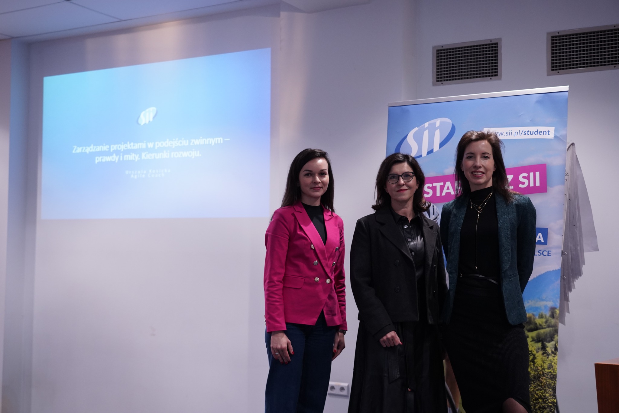 Praktyka zarządzania projektami inwestycyjnymi – spotkanie studentów z ekspertkami Sii Polska