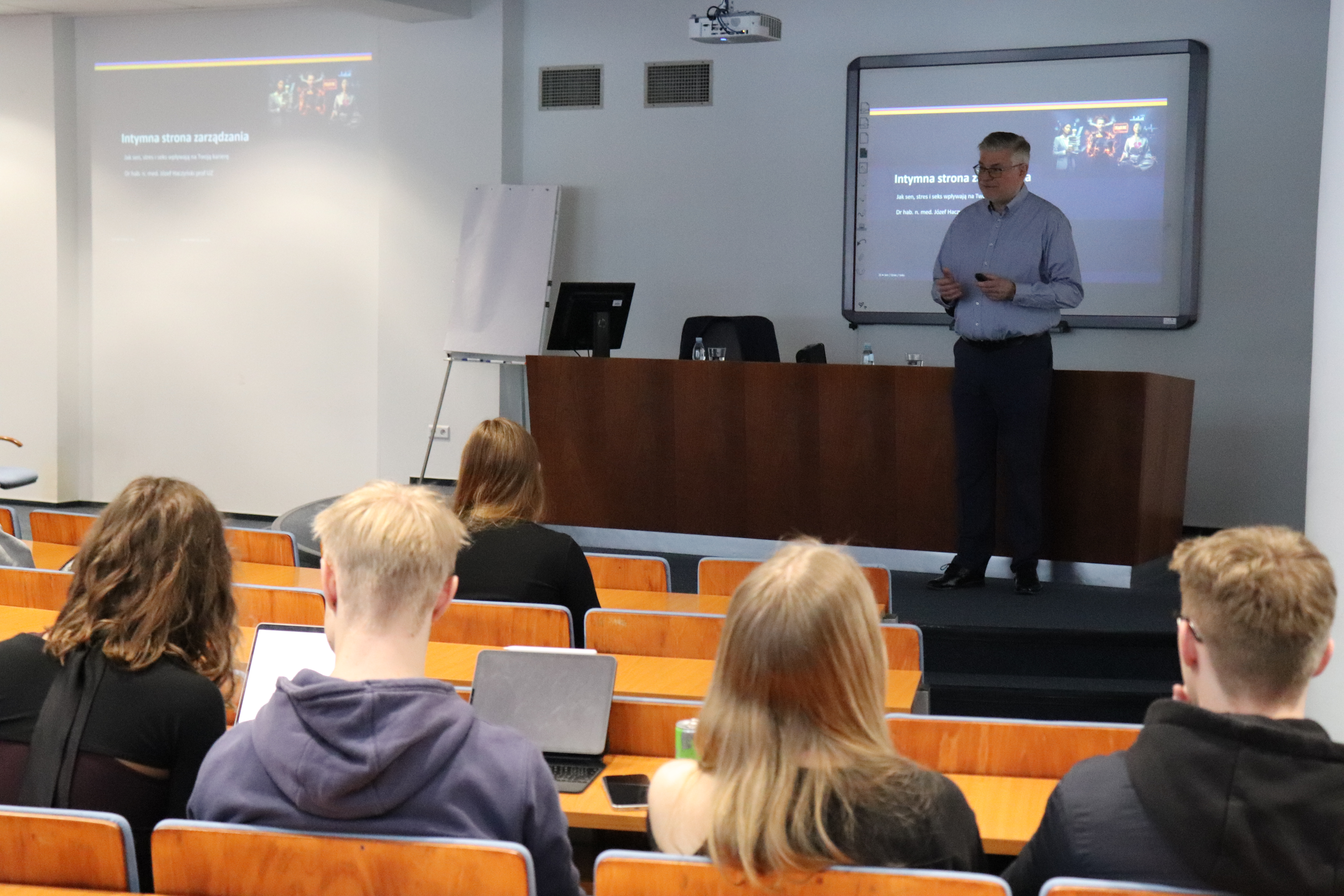Na Wydziale Zarządzania odbyła się kolejna edycja cyklu „Ważne jest Zdrowie”