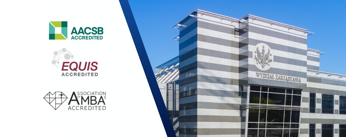 Wydział Zarządzania UW posiada 3 korony!