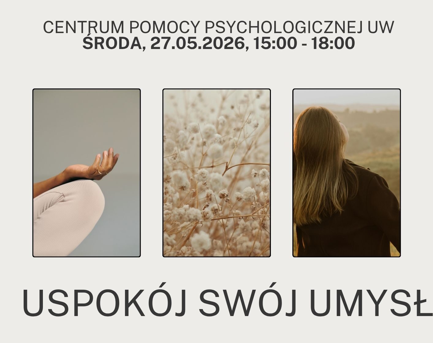 Warsztaty relaksacyjne dla studentów UW