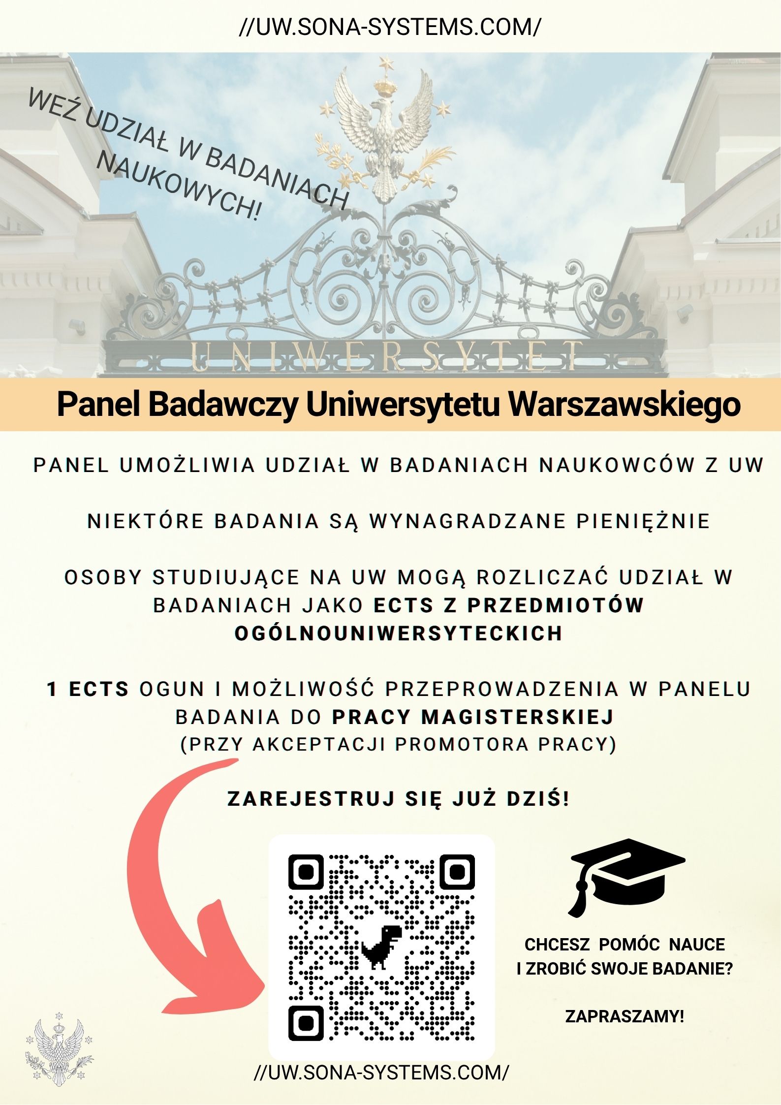 Dołącz do Panelu Badawczego Uniwersytetu Warszawskiego