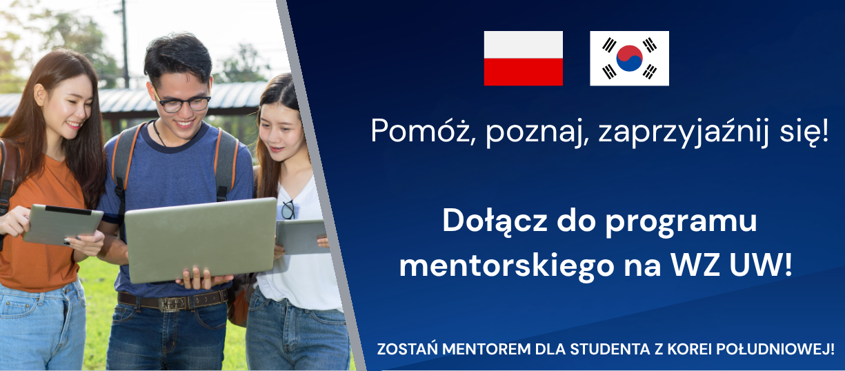 Zostań mentorem dla studenta z Korei Południowej