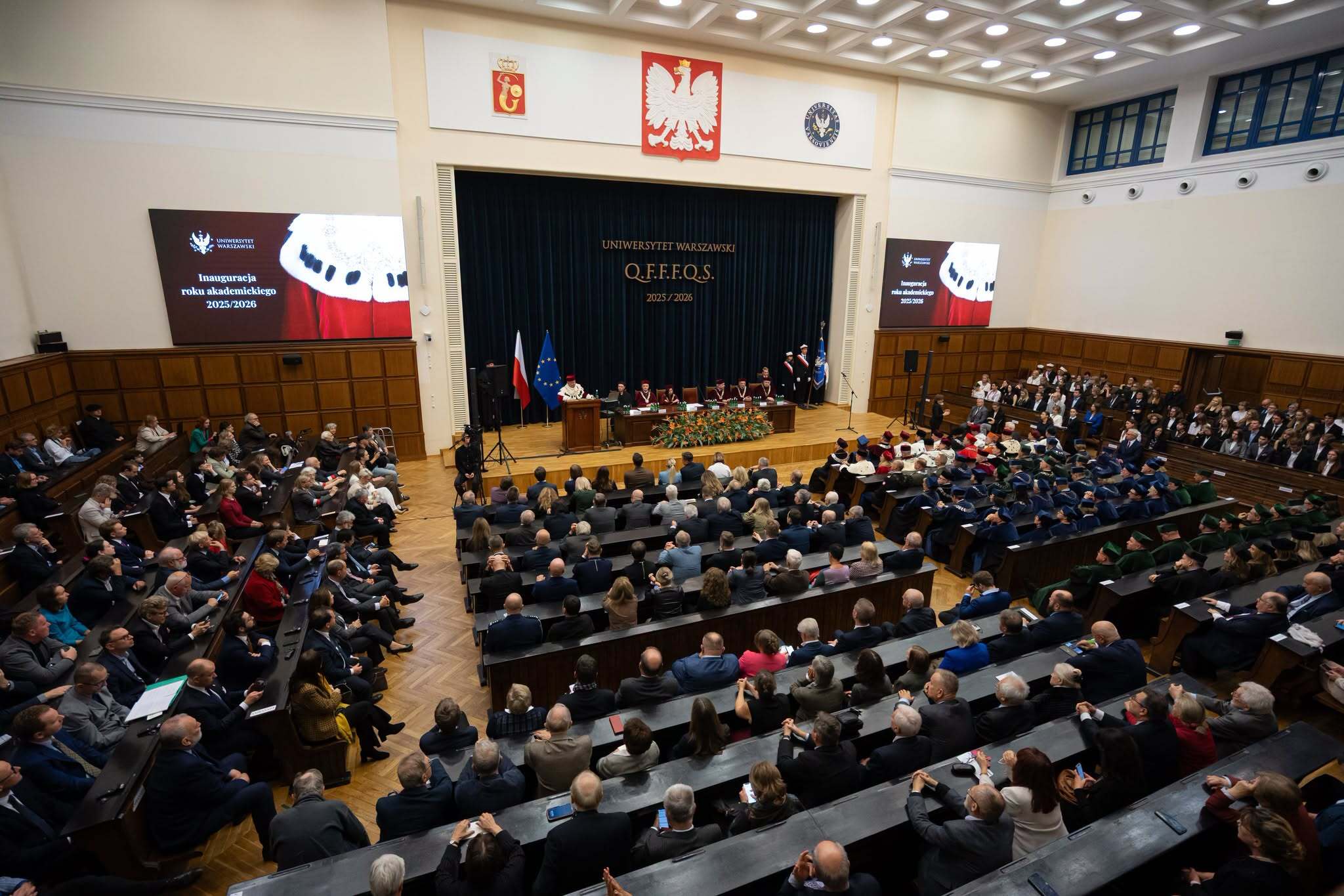 Inauguracja roku akademickiego 2026/2027 na Uniwersytecie Warszawskim