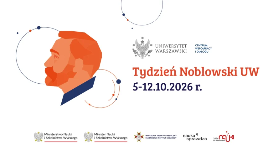 Tydzień Noblowski 2026 na Uniwersytecie Warszawskim. Eksperci opowiedzą o laureatach i ich osiągnięciach