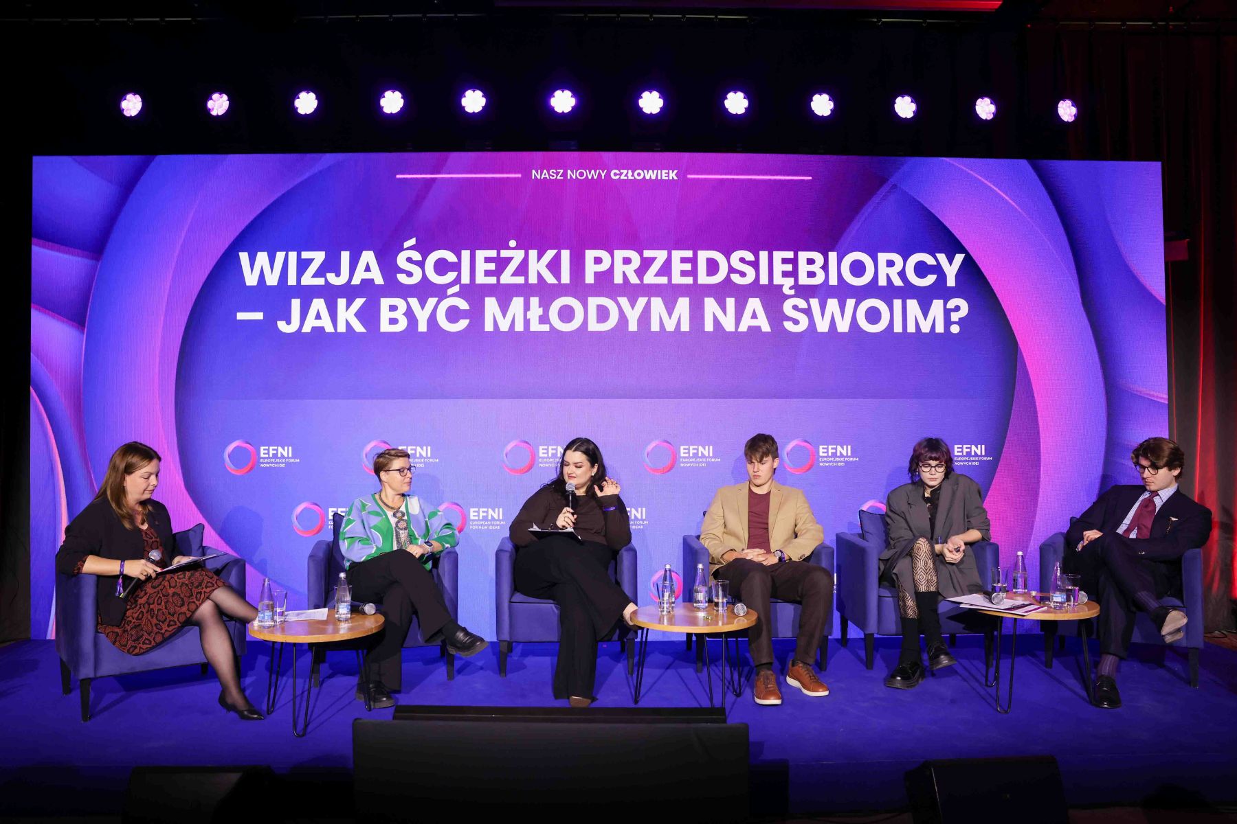 Prodziekan WZ UW prof. Katarzyna Dziewanowska na Europejskim Forum Nowych Idei 2026